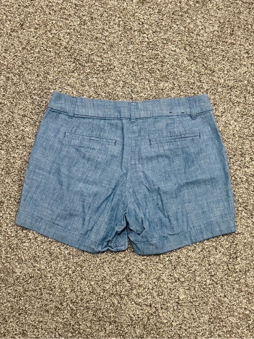 J. Crew Chambray Blue Women's Shorts - Picture 7 of 7